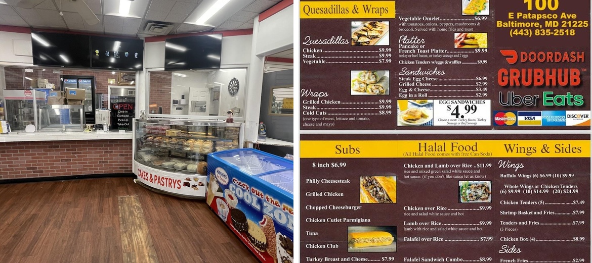 BK food mart 1 Deli & Pizza